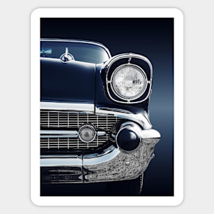 American classic car Bel Air 1957 Front Sticker